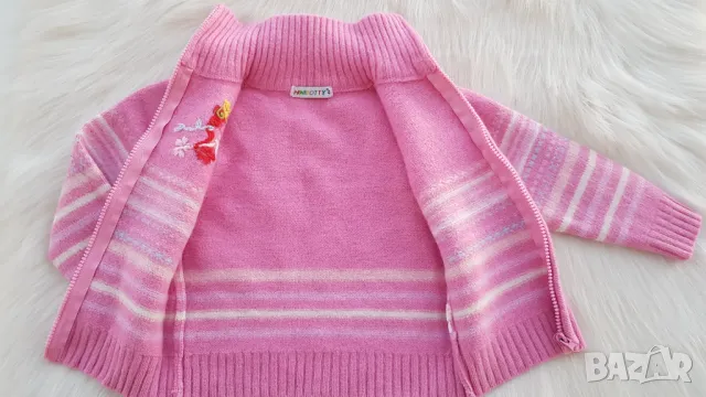 Детска жилетка - мохер размер 4 години, снимка 6 - Детски пуловери и жилетки - 48097853