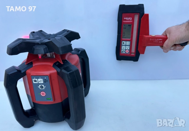 ТОП ОФЕРТА! Hilti PR 30-HVS A12 - Ротационен лазер за употреба на открито 2022г., снимка 9 - Измервателни инструменти - 52250914