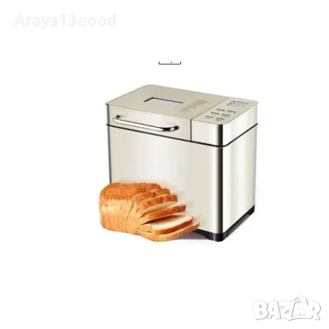 20 броя Автоматична хлебопекарна Aicok MBF-013 – Керамично покритие, снимка 2 - Хлебопекарни - 48224889