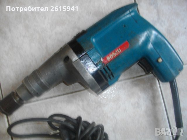 Bosch-Електрически Винтоверт-Синя Серия-Бош-Винтонавивна Машина-Бош-340 Вата-1,6 ампера, снимка 2 - Други инструменти - 33108463