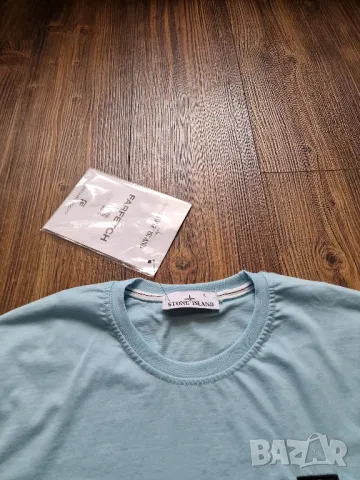 Страхотна мъжка тениска STONE ISLAND размер S M L XL 2XL , снимка 4 - Тениски - 49034149
