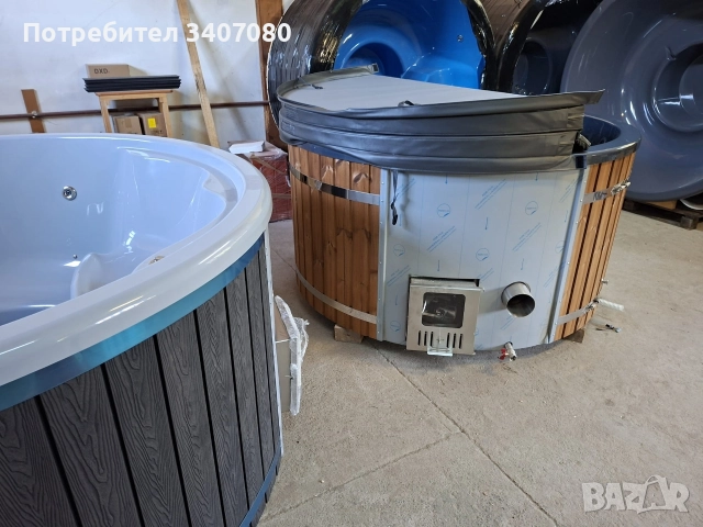 Джакузи на дърва външно с всички екстри, снимка 8 - Басейни и аксесоари - 52972527