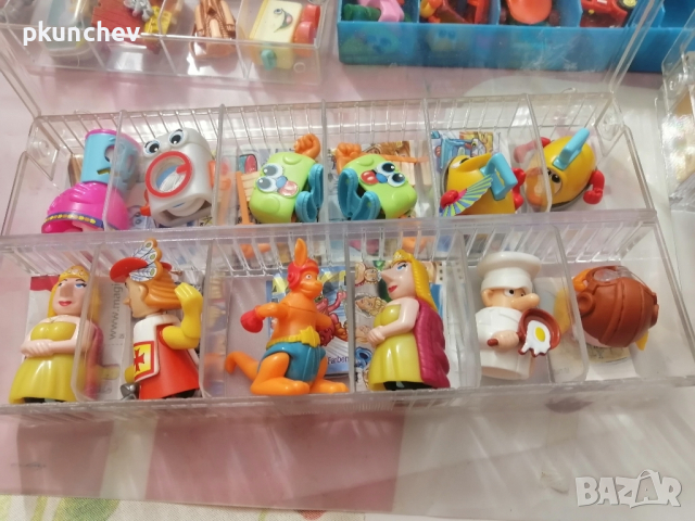 Играчки от яйца Kinder 56 броя, снимка 7 - Колекции - 44926173
