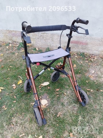 Промоция! Висок клас алуминиев ролатор, снимка 3 - Ролатори - 38571027