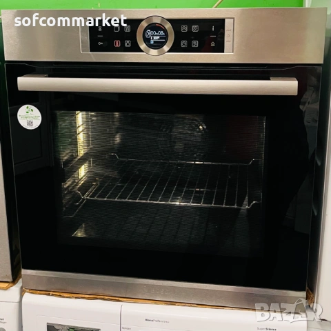 Фурна за вграждане Bosch от Серия 8 с Пара и Гаранция, снимка 2 - Печки, фурни - 53190292