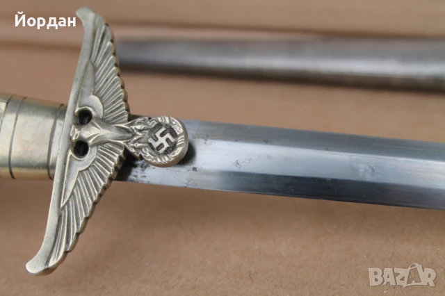 Немски дипломатически кортик WWII , снимка 16 - Антикварни и старинни предмети - 50496597
