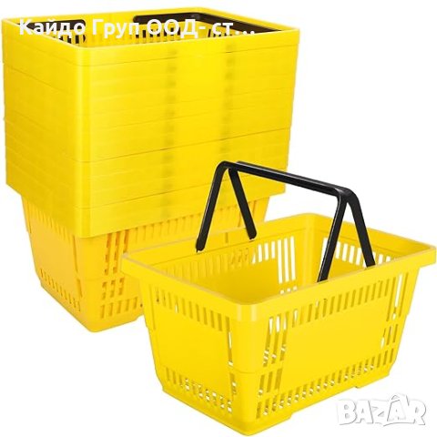 ТОП ОФЕРТА!!! Пластмасови кошници за магазин - НОВИ, различни цветове!!! Търговско оборудване!, снимка 7 - Друго търговско оборудване - 42592193