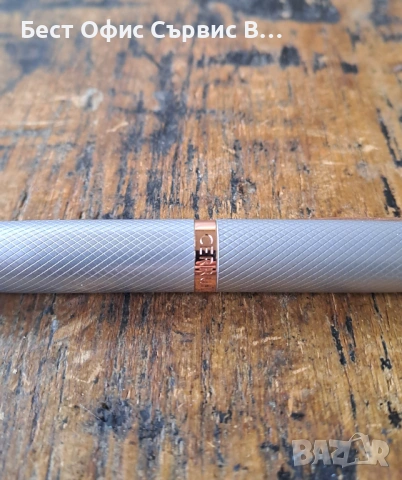 химикалка Cerruti 1881 Черути Austin Diamond сребро хром с розово злато, снимка 7 - Ученически пособия, канцеларски материали - 53337431