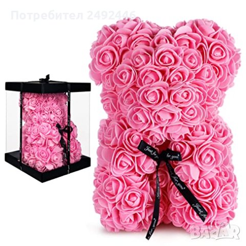 Мече от рози , снимка 2 - Романтични подаръци - 44099738