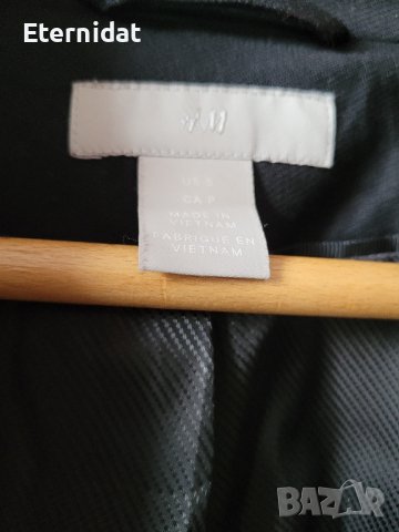 Черно сако H&M , снимка 2 - Сака - 44129381