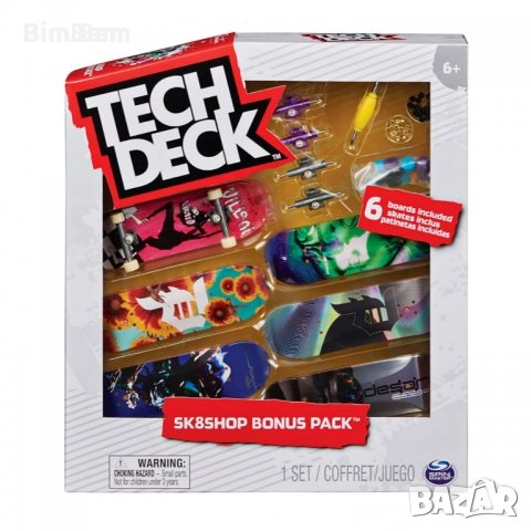 Комплект мини скейтборди с аксесоари Tech Deck / Sk8Shop Bonus Pack
