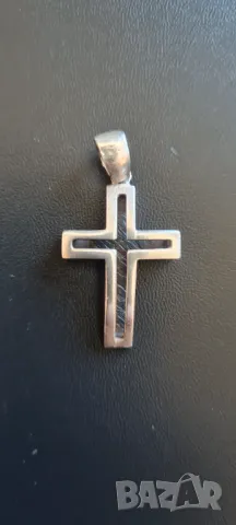 Сребърен  кръст, снимка 1