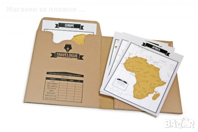 Дневник на Пътешественика Travelogue със Скреч Карти, снимка 7 - Други стоки за дома - 26845190