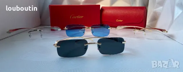 Cartier 2024 мъжки слънчеви очила дамски унисекс 4 цвята, снимка 18 - Слънчеви и диоптрични очила - 48017461