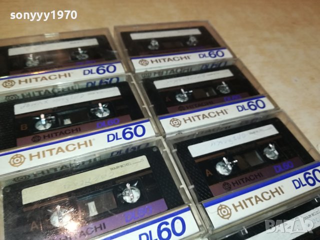 HITACHI DL60 MADE IN JAPAN-ORIGINAL TAPE 0212231920, снимка 6 - Аудио касети - 43243923