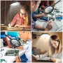 Нова Професионална LED лупа 3X с щипка USB захранване 6 нива на светлина, снимка 6