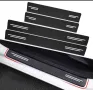 Топ цена за 2 или 4 броя карбон стикери за прагове с лого и без лого, снимка 3