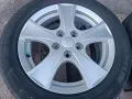 Лети джанти 16ки 5х114.3 Toyota + летни гуми 205/55/16 Michelin, снимка 4