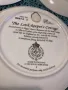 Колекционерски порцеланови чинии-3 броя, снимка 5