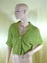 Betty Jackson дамска жилетка зелена лен и памук, снимка 2