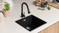 Кухненска Мивка от Гранит модел Лондон Слим 460 x 440 мм - черен, снимка 8