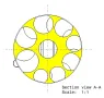 Услуги 3D Print Органайзер за монети - спирален, снимка 8