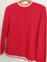 Продавам нов червен дамски пуловер, снимка 1 - Блузи с дълъг ръкав и пуловери - 38776557