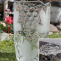 Кристална ваза и фруктиера , снимка 1 - Вази - 44906595
