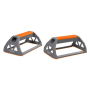 Дръжки за лицеви упори, PVC, Оранжеви, снимка 1 - Фитнес уреди - 44861920