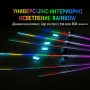 RAINBOW LED амбиентно осветление за автомобили с RGB 256 цвята, 14 в 1, снимка 4
