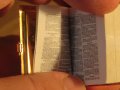 старинна миниатюрна немска библия - много страници, красота и позлата за ценители и колекционери . , снимка 6