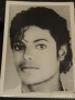 Винтидж снимка картичка на Michael Jackson рядка стара за КОЛЕКЦИОНЕРИ 51185, снимка 2