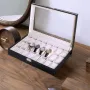 лукс кутия за съхранение и презентация на 24 броя часовници , снимка 4