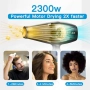 Нов Сешоар за коса 2300W с йонна технология и 2 накрайника дифузер жени, снимка 2
