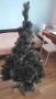 Изкуствена коледна елха с връхчета на клонките. H=145 cm/Diam: max80cm, снимка 1
