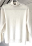 Стилен пуловер FMF  цвят ivory , снимка 2