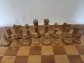 #1 Стар дървен шах , настолен шах , снимка 5