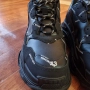 Balenciaga Triple S Black - Оригинални - Отлично състояние, снимка 3