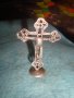 СТАРО НАСТОЛНО СРЕБЪРНО РАЗПЯТИЕ СРЕБРО 800 СРЕБЪРЕН КРЪСТ СТАТУЕТКА МАЙСТОРСКА РЯДКАИЗРАБОТКА 25111, снимка 7