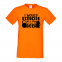 Мъжка тениска I Would Exercise But It Makes Me Spill My Beer 2,Бира,Бирфест,Beerfest,Подарък,Изненад, снимка 8