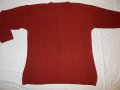 Тъмно червен блузон Л-ХЛ размер, снимка 1 - Блузи с дълъг ръкав и пуловери - 27176430