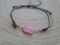 Гривна с розов кварц, снимка 4