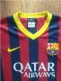 Nike Barcelona Mens SS Home Shirt - страхотна футболна тениска КАТО НОВА, снимка 2