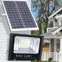 Външна соларна лампа 80W с отделен панел, LED Прожектор, снимка 5