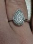 Сребърен пръстен (104), снимка 1 - Пръстени - 39723056
