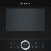 Микровълнова печка, Bosch BFL634GB1, Built-in microwave, left opening, black, снимка 1 - Микровълнови - 38424754
