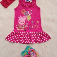 Рокля Peppa Pig - 1 година, снимка 6 - Бебешки рокли - 32374680