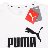 ДЕТСКА ТЕНИСКА – PUMA Logo Print T-shirt; размери: 7-8, 9-10, 11-12 и 12-13, снимка 3 - Детски тениски и потници - 44087820