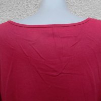 3XL /4XL Нова червена блуза с  капси  , снимка 6 - Блузи с дълъг ръкав и пуловери - 37995362