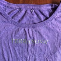 Дамска лилава тениска Terranova , снимка 2 - Тениски - 29003215